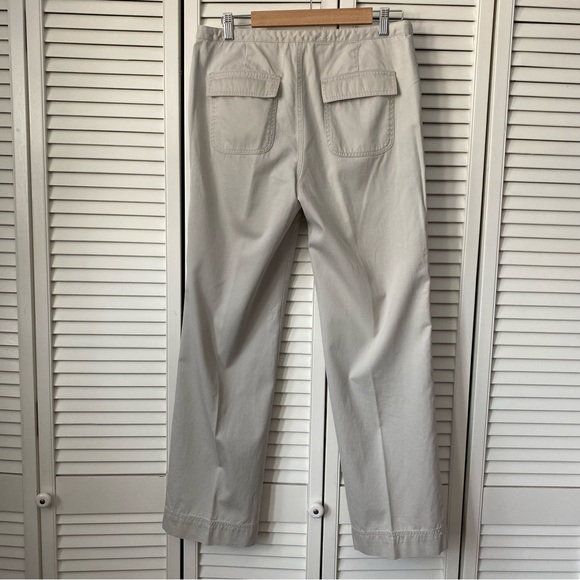 Vintage Eddie Bauer Cargo cotton pants tan 10 - Picture 4 of 10